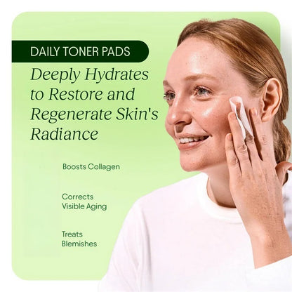 Anti-Aging Toner Pads – Snail Mucin & Niacinamide