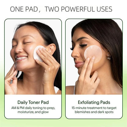 Anti-Aging Toner Pads – Snail Mucin & Niacinamide